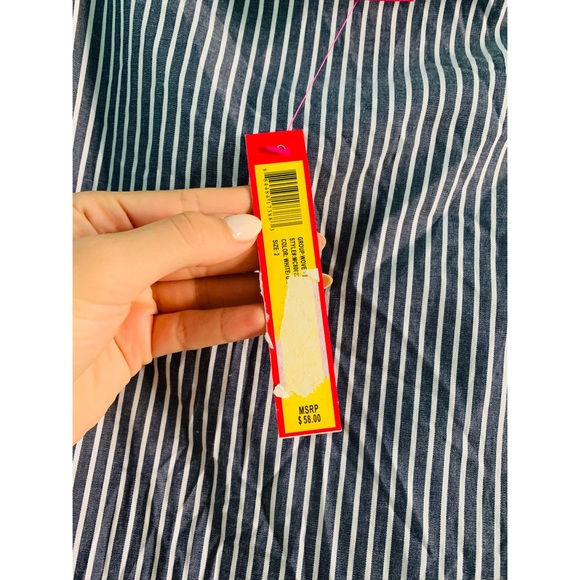 Catherine- BRAND NEW Striped flowy skirt w/ruffles - Picture 5 of 6